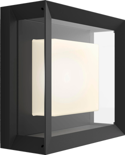 Philips Hue Econic muurlamp White and Color Zwart modern