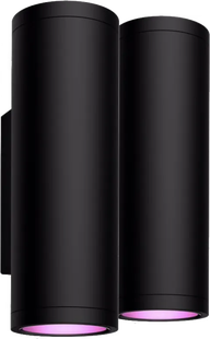 Philips Hue Appear muurlamp White and Color Zwart 2-pack