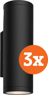 Philips Hue Appear muurlamp White and Color Zwart 3-Pack