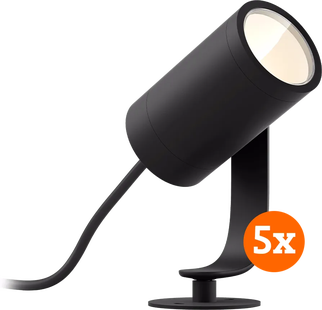 Philips Hue Lily White and Color 5-Pack