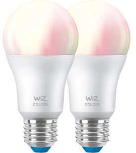 WiZ smart lamp - Gekleurd en wit licht - E27 - 2-pack