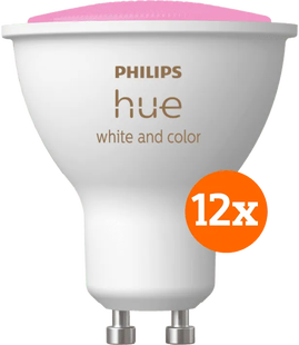 Philips Hue White and Color GU10 12-pack