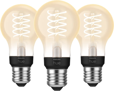 Philips Hue Filamentlamp White Standaard E27 - 2023 - 3-pack