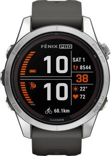 Garmin Fenix 7S Pro Solar Zilver 42mm