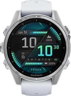 Garmin Fenix 8 Zilver/Wit 43mm