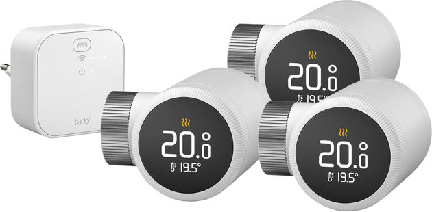 Tado Slimme Radiatorknop X - Startpakket 3-Pack