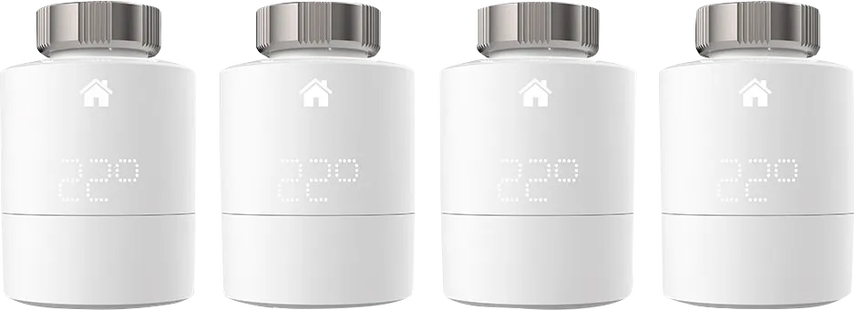 Tado Slimme Radiatorknop uitbreiding 4-Pack