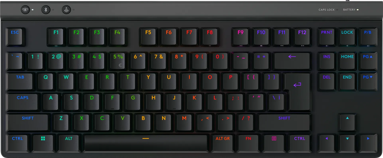 Logitech G515 TKL Lightspeed Gaming Toetsenbord Qwerty Zwart