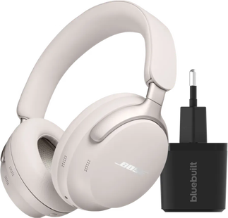 Bose QuietComfort Ultra Headphones Wit + Oplader