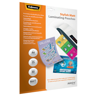 Fellowes Admire A4 Lamineerhoezen Stylish Matt