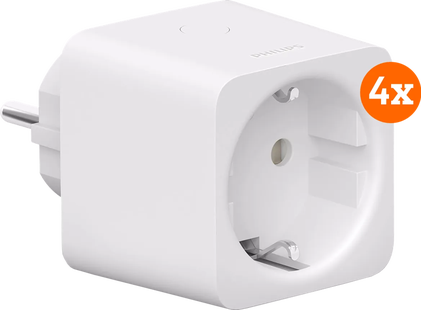 Philips Hue Smart Plug 4-Pack