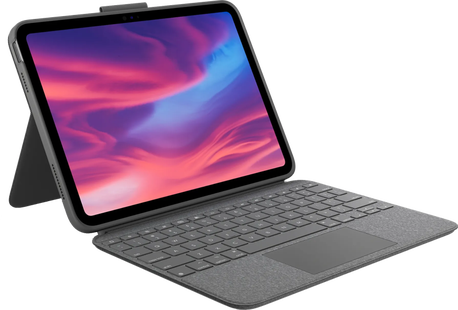 Logitech Combo Touch Apple iPad (2025/2022) Toetsenbord Hoes QWERTY