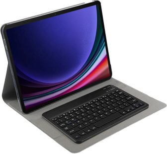 Just in Case Premium Samsung Galaxy Tab S10 Plus / S9 Plus Toetsenbord Hoes QWERTY Zwart