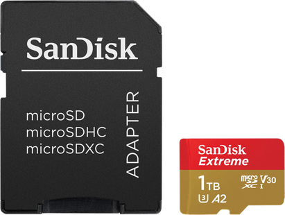 SanDisk Extreme 1TB microSDXC