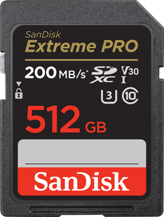 SanDisk Extreme Pro 512GB SDXC