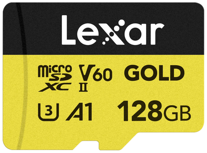 Lexar Professional MicroSDXC GOLD 128GB 100MB/s
