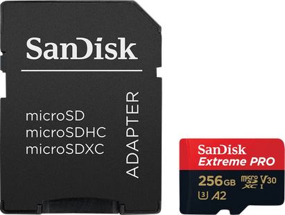SanDisk MicroSDXC Extreme Pro 256GB 140MB/s