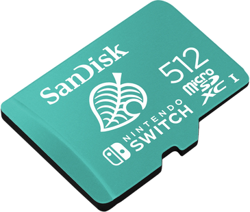 Sandisk MicroSDXC Extreme Gaming 512GB Animal Crossing (Nintendo Licensed)