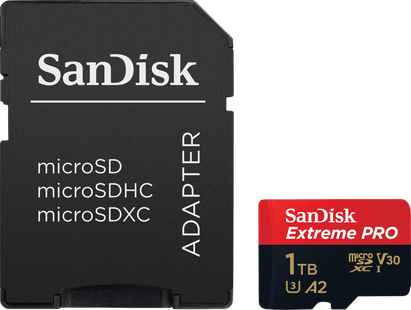 SanDisk MicroSDXC Extreme Pro 1TB 140MB/s