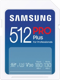 Samsung SDXC PRO Plus 512GB 130MB/s