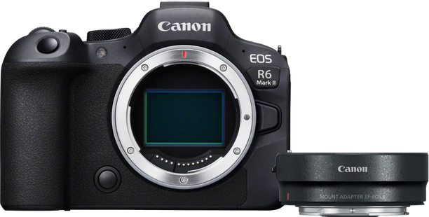 Canon EOS R6 Mark II + EF-EOS R Adapter