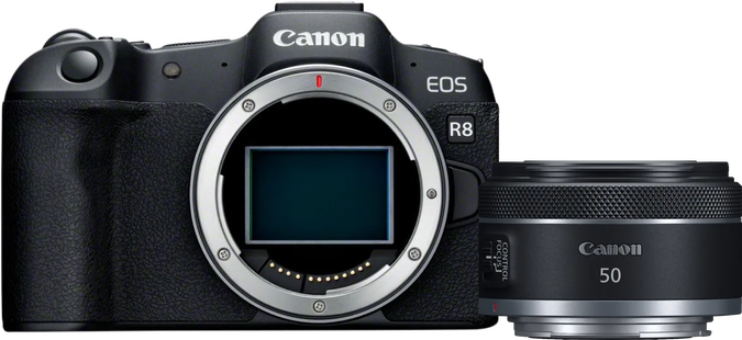 Canon EOS R8 + RF 50mm f/1.8 STM
