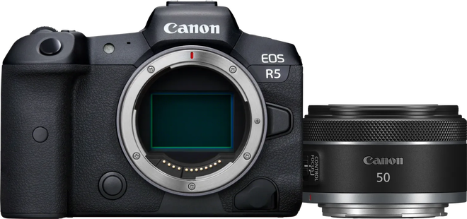 Canon EOS R5 + RF 50mm f/1.8 STM