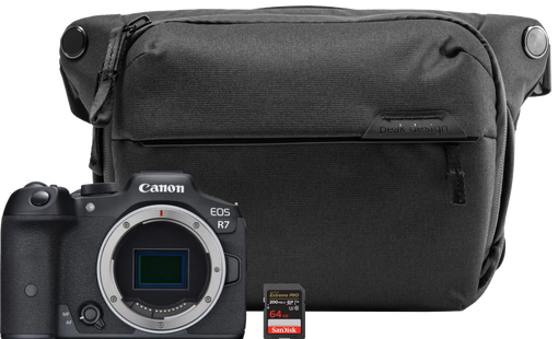 Canon EOS R7 Starterskit + RF 50mm f/1.8 STM