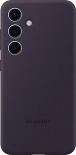 Samsung Galaxy S24 Siliconen Back Cover Donkerpaars