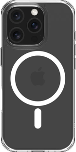 BlueBuilt Protective Back Cover met MagSafe iPhone 16 Pro Transparant