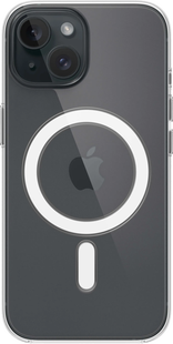 Apple iPhone 15 Back Cover met MagSafe Transparant