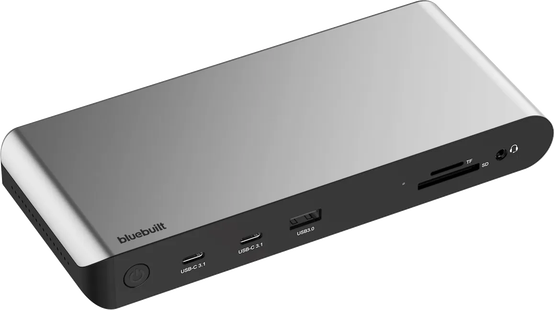 BlueBuilt DisplayLink Docking Station met USB-C
