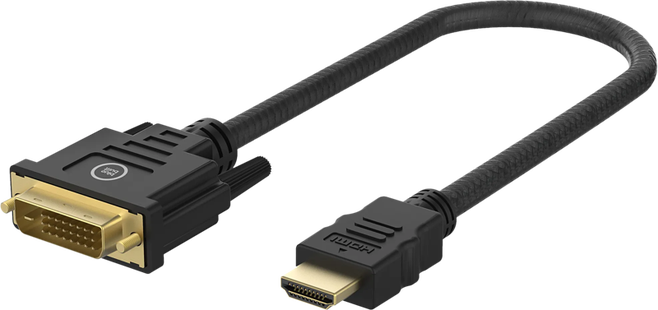 BlueBuilt HDMI naar DVI-D Dual Link Kabel 2 meter