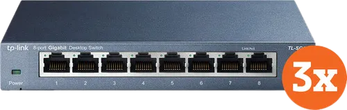TP-Link TL-SG108 3-Pack