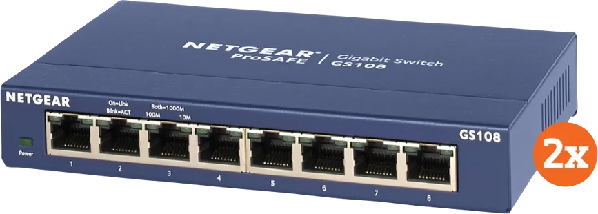 Netgear GS108 Duo Pack