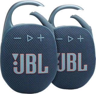 JBL Clip 5 Blauw 2-pack