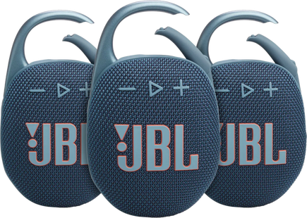 JBL Clip 5 Blauw 3-pack