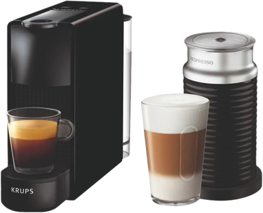 Krups Nespresso Essenza Mini XN1118 Zwart + Melkopschuimer