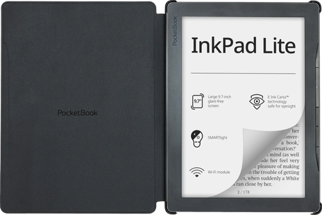 PocketBook Shell InkPad Lite Book Case Zwart