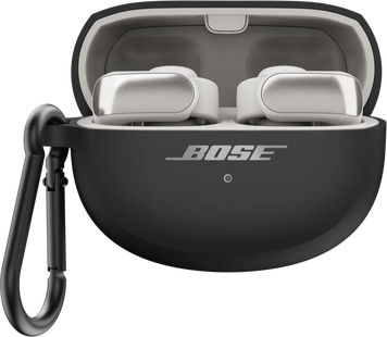 Siliconen opbergetui voor Bose Ultra Open oordopjes Zwart
