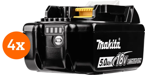 Makita BL1850B LXT 18V 5,0 Ah accu 4-pack