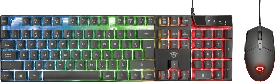 Trust GXT 838 Azor Gaming Combo Toetsenbord & Muis Qwerty