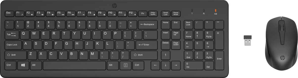 HP 330 Draadloze Muis en Toetsenbord QWERTY