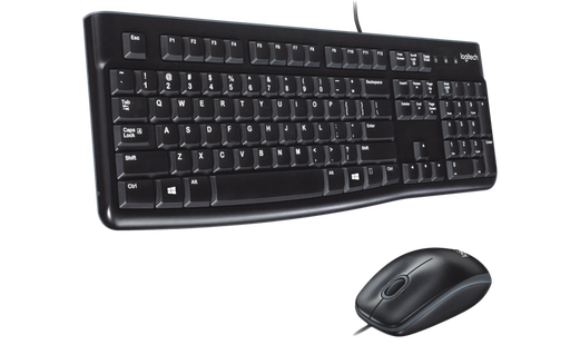Logitech MK120 Toetsenbord en Muis QWERTY