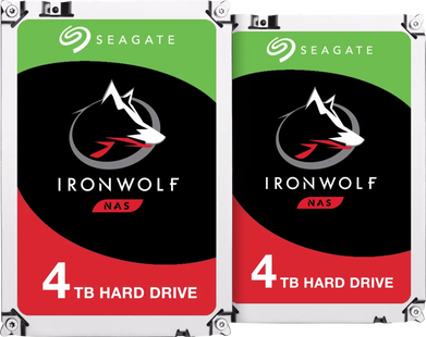 Seagate Ironwolf 4TB Duo Pack
