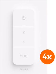 Philips Hue Draadloze dimmer switch 4-pack