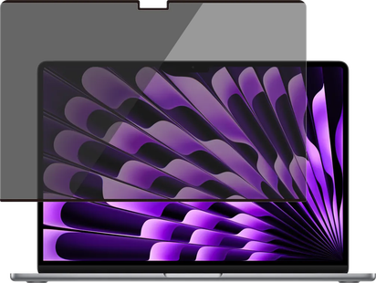 BlueBuilt Magnetische Privacy Screenprotector voor MacBook Air 15 inch M2/M3
