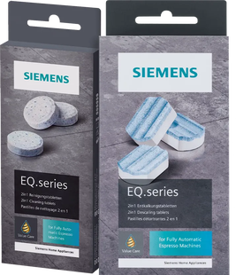 Siemens Ontkalkingstabletten + Reinigingstabletten