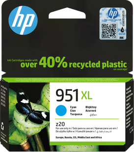 HP 951XL Cartridge Cyaan