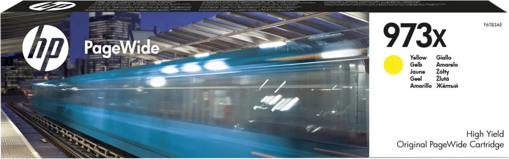 HP 973X Cartridge Geel